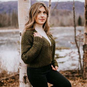 Celsea Button Up Crochet Cardigan