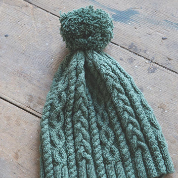 Aran Bobble Hats