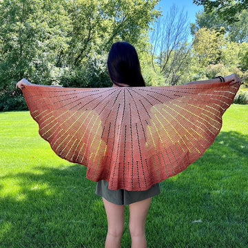 Marigold shawl