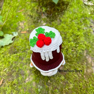 Christmas pudding gnome