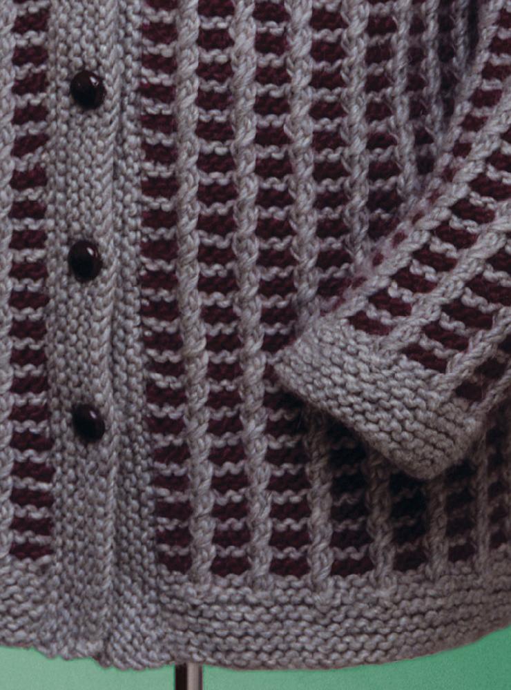 Slip Stitch Coat #152