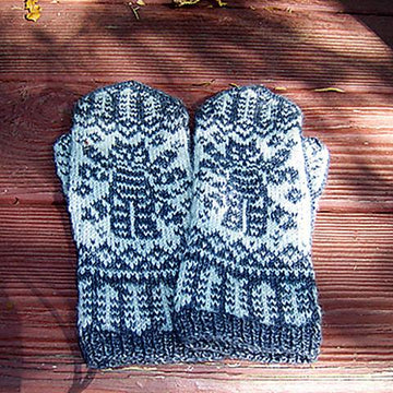 Da Vinci Cat Mittens