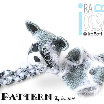 Rocky the Raccoon Baby Hat and Diaper Cover Set