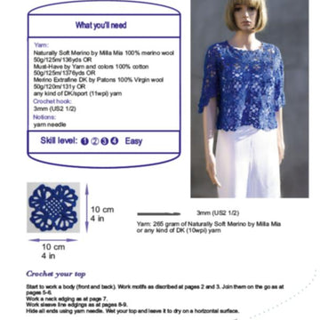 Lacy top size S M