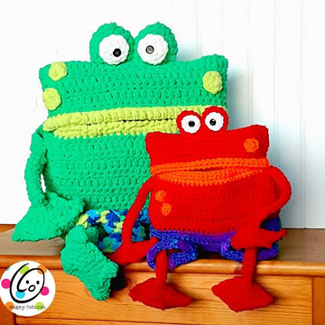 Pack & PJ froggy friends