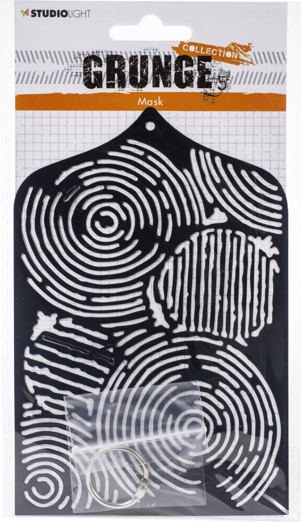 Studio Light Grunge 3.0 Collection A6 Stencil - NR. 27