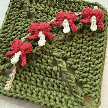 Bleeding Hearts Granny Square