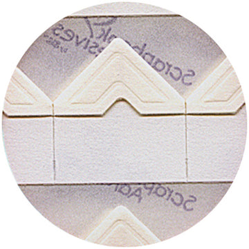 3L Scrapbook Adhesives Paper Photo Corners Self-Adhesive 108/Pk - Ivory