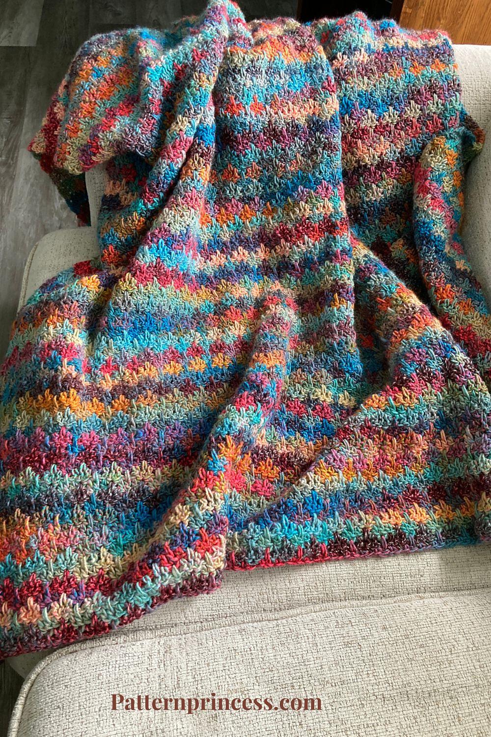 Painted Pathways Throw