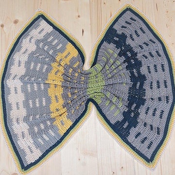 Garden Fence Crochet Blanket