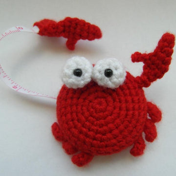 Crab tape measure cover