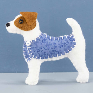 Jip the Jack Russell Felt Ornament