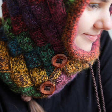 Autumn Balaclava for Worsted