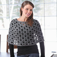 364 Old Sheldon House Crocheted Capelet - Crochet Pattern for Women in Valley Yarns Berkshire Bulky
