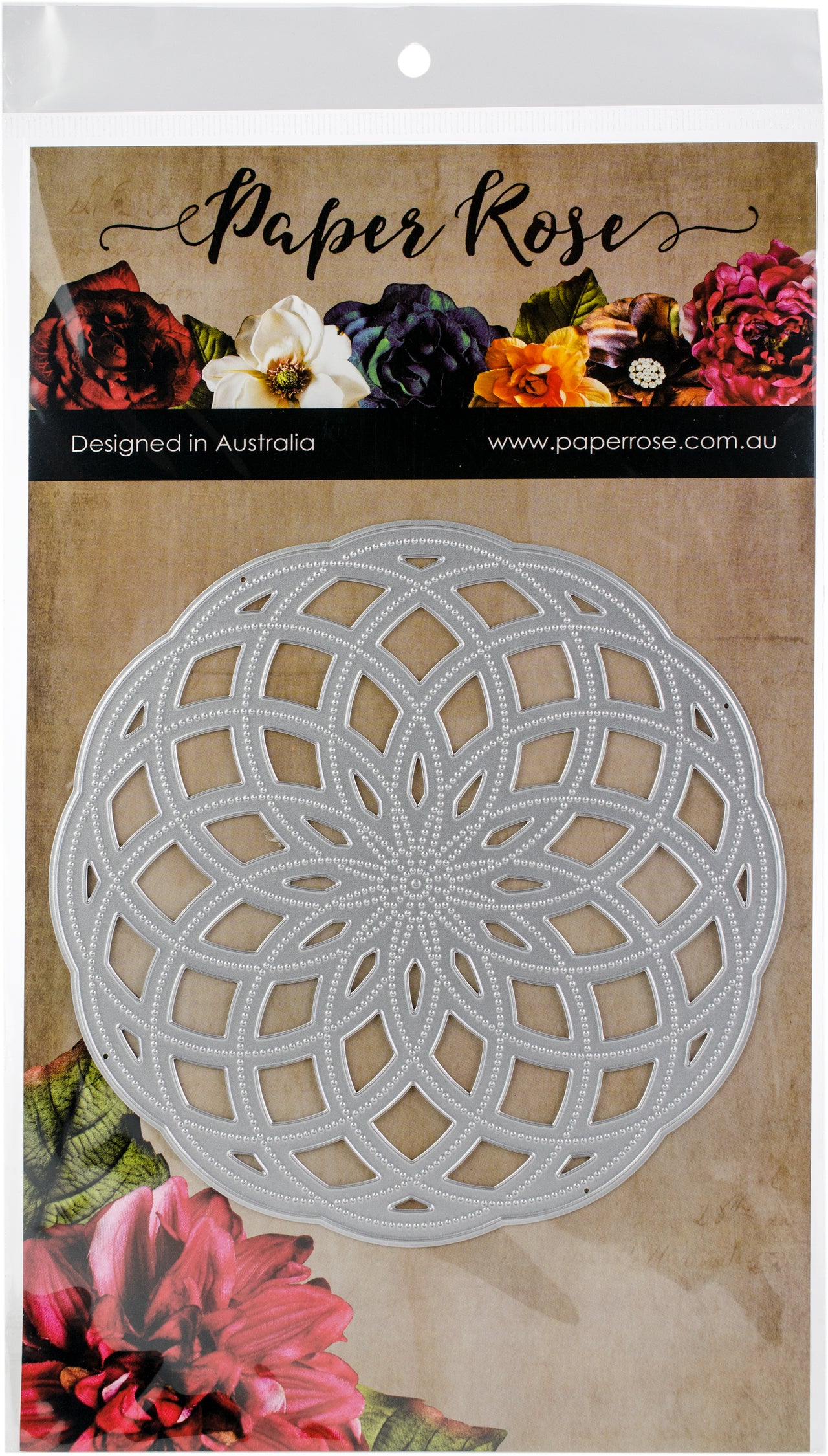 Paper Rose Dies - Circlet Layered Background 2