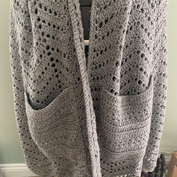 Ripple Pocket Shawl