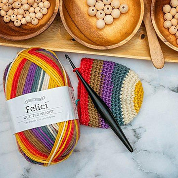 Beginner Felici Crochet Socks