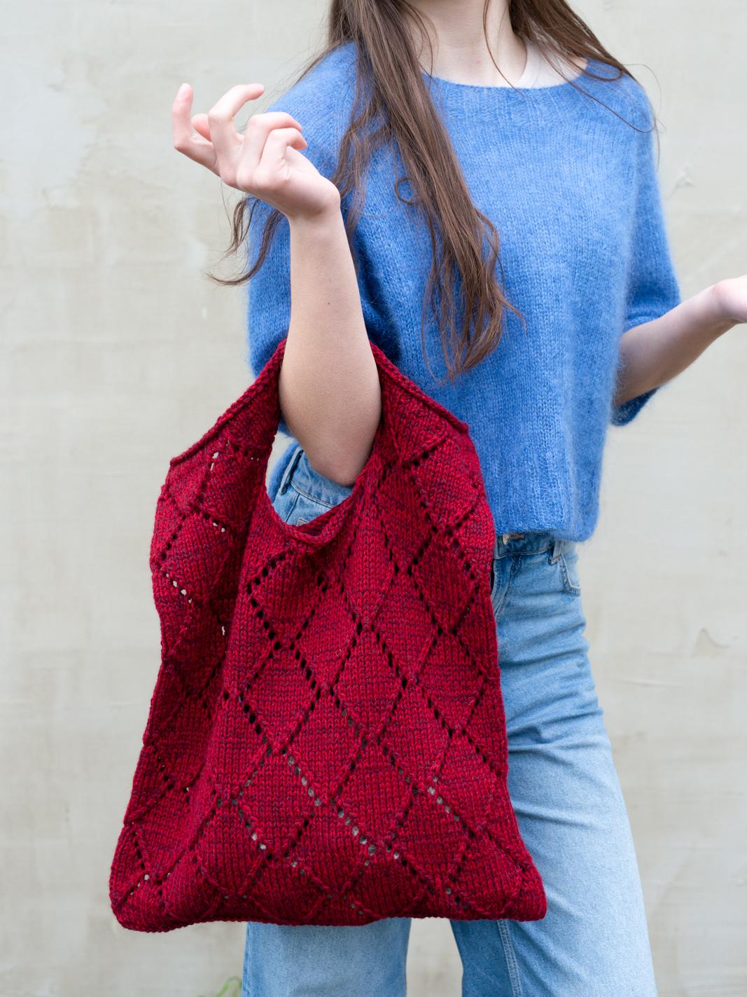 Diamond market bag