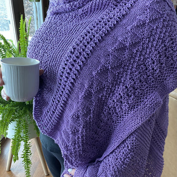 Lavender Shawl