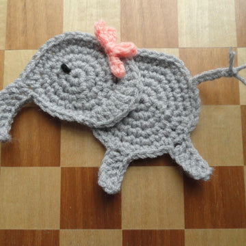 Elsie the Elephant Applique