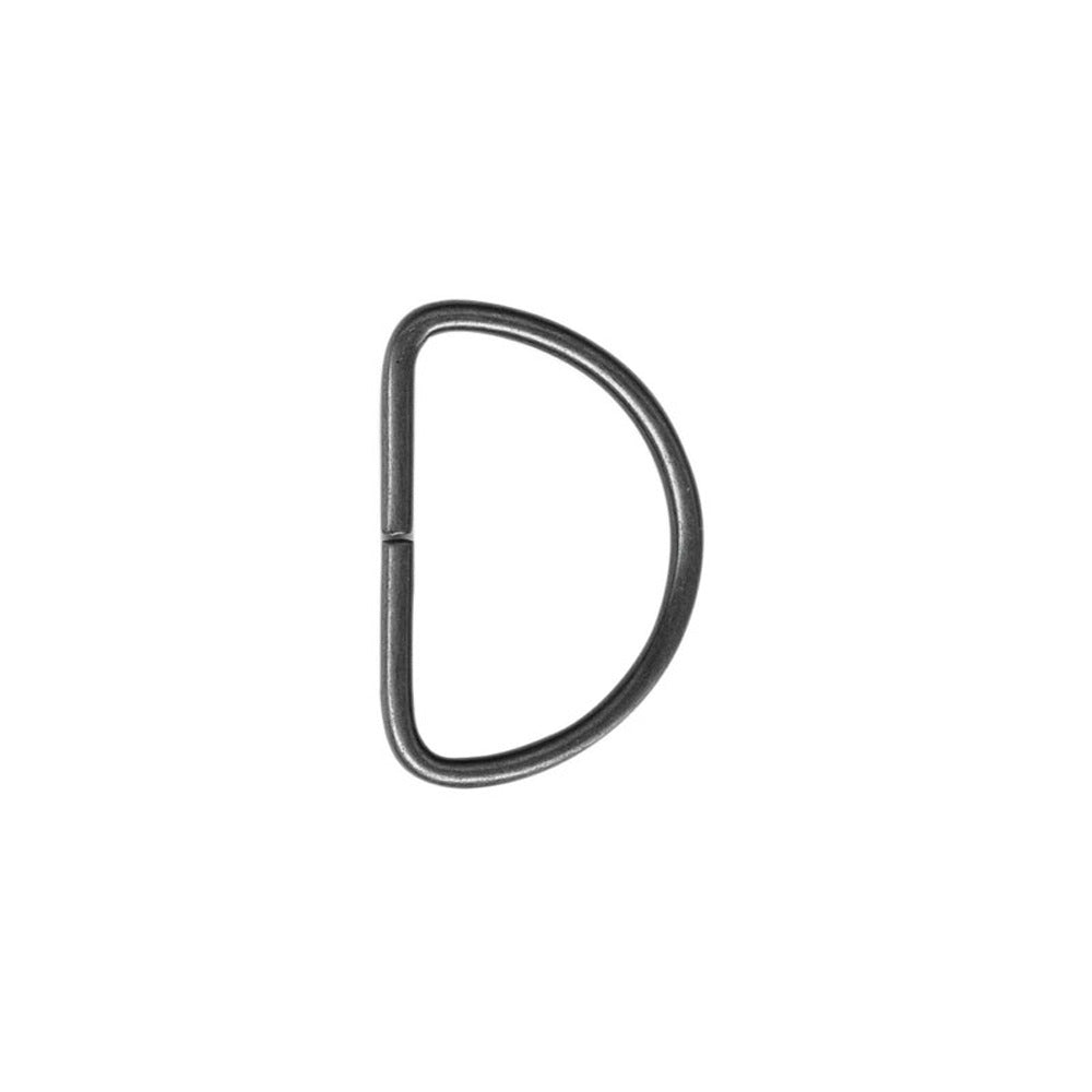Elan 38mm D-Ring - 38mm - Ant. Silver