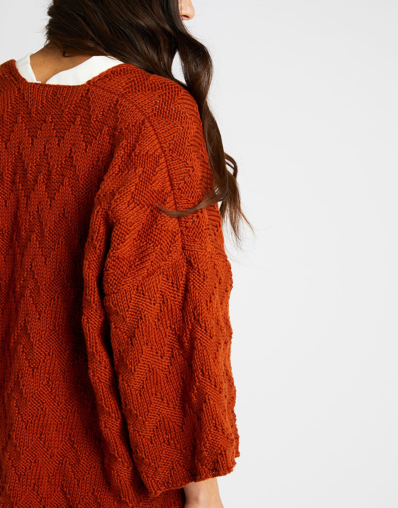 Pacha Cardigan in Wool and the Gang Shiny Happy Cotton - Leaflet