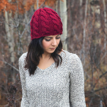Cable Knit Winter Hat