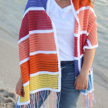 Summer Sunset Blanket Scarf