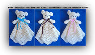 2084- SLEEPY Bear Blankie