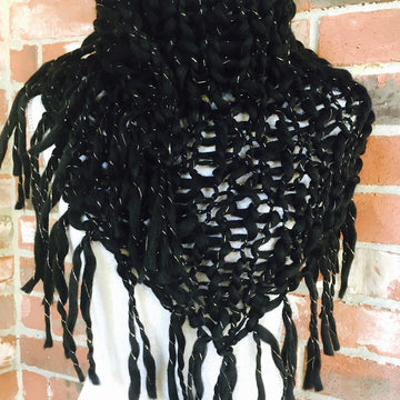 Bulky Triangle Scarf