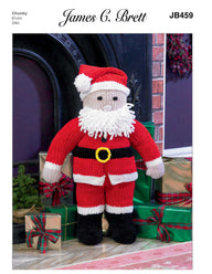 Santa in James C. Brett Flutterby Chunky - JB459 - Downloadable PDF