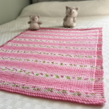 'Petal' Baby Blanket and Throw