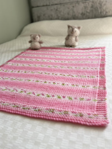 'Petal' Baby Blanket and Throw