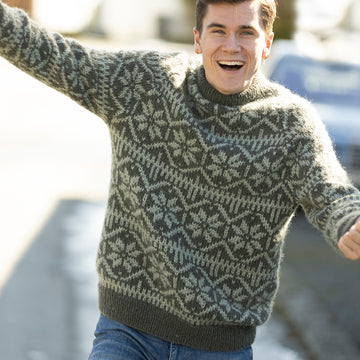 Park Sweater in Viking Of Norway - UK-2316-72 - Downloadable PDF