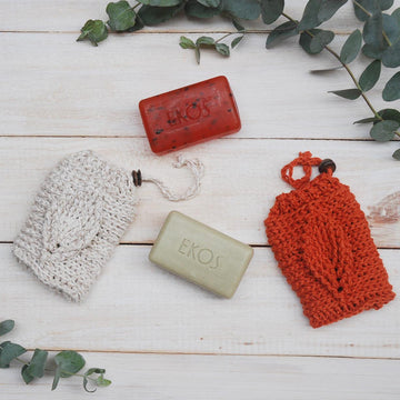 Crochet Leaf Soap Saver