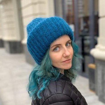 Slouchy Mohair Hat