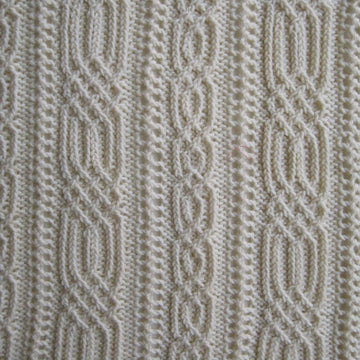 Annecy Alpine CableLace Shawl