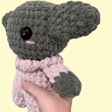 Green Alien Child Crochet Pattern