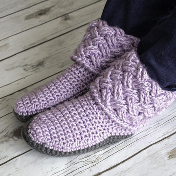Celtic Weave Slippers