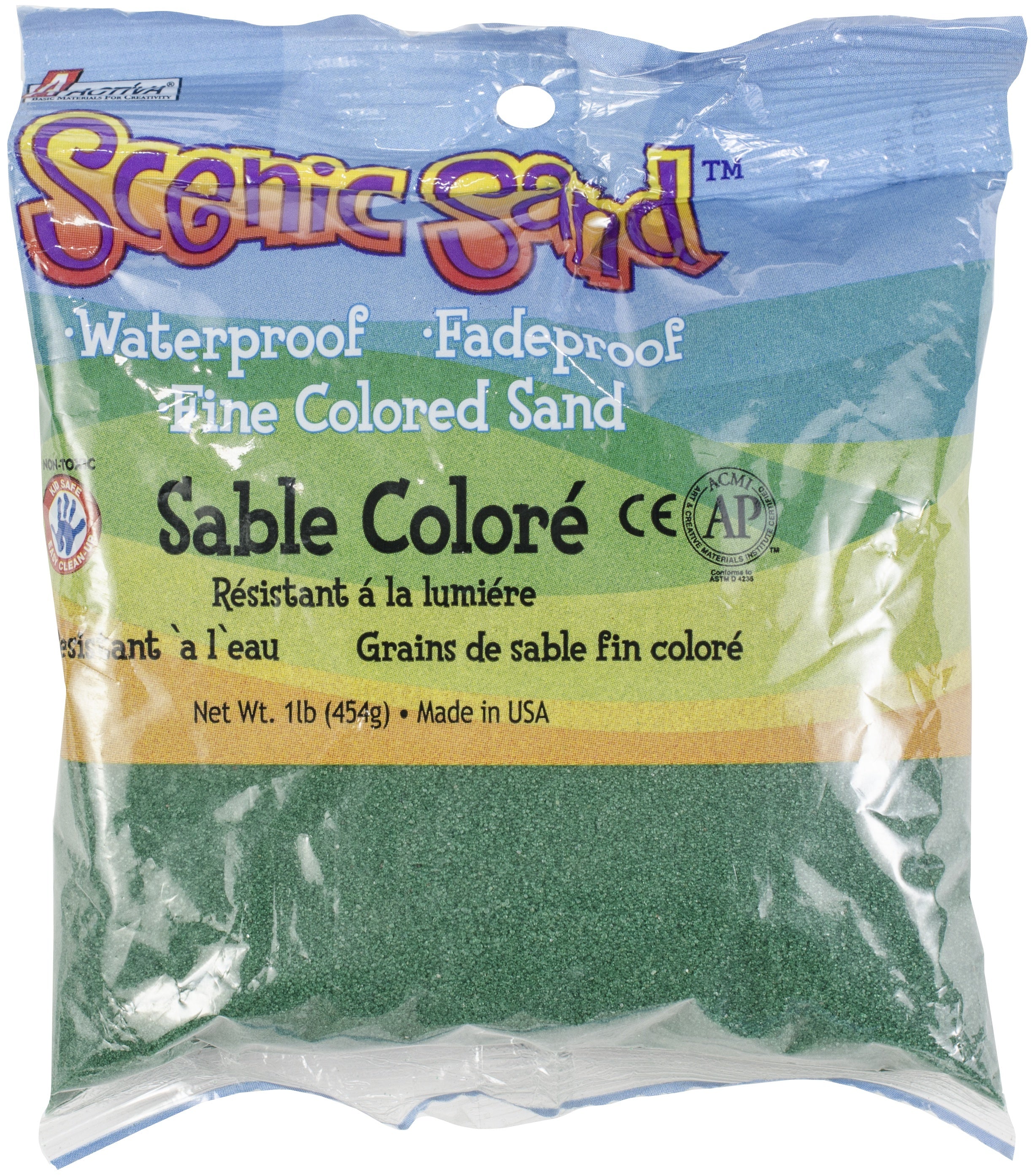 Activa Scenic Sand 1lb - Forest Green