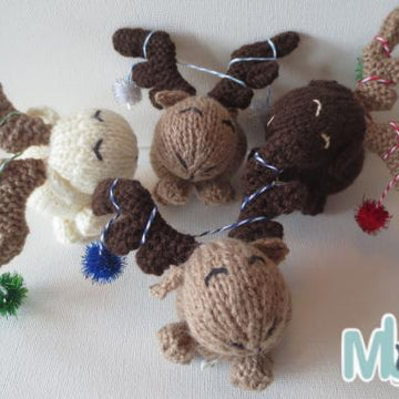 Chocolate Moose Hanging Ornament