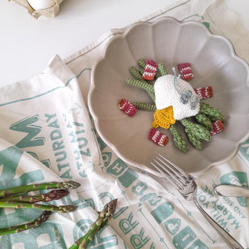My Crochet Kitchen: Poached Eggs