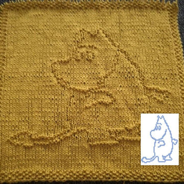 Nr. 164 Moomin Troll 65 stitches