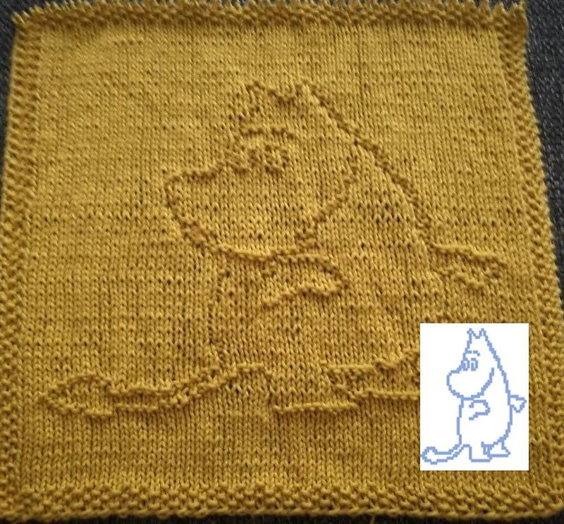 Nr. 164 Moomin Troll 65 stitches