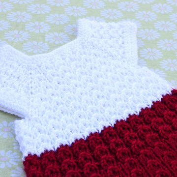 Mock Cables Baby/Toddler Dress
