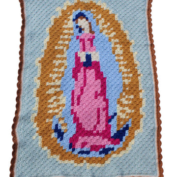 Our Lady of Guadalupe Afghan