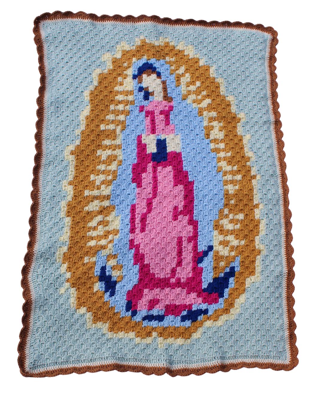 Our Lady of Guadalupe Afghan