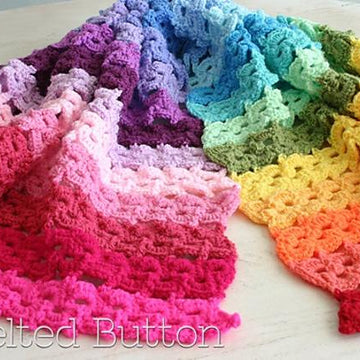 Pansy Parade Blanket