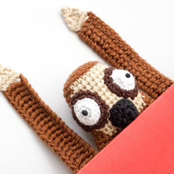 Sloth Bookmark Crochet Pattern