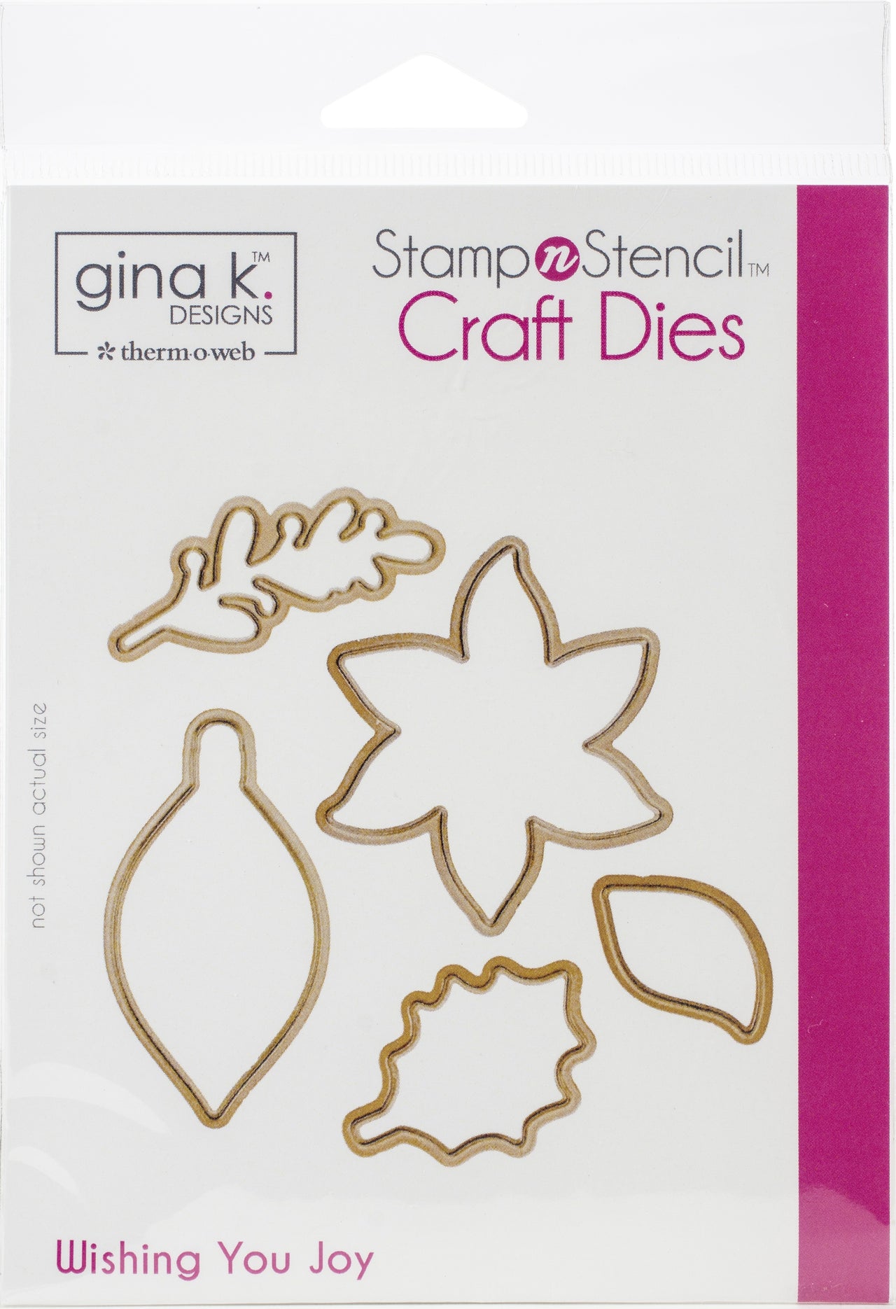 Therm O Web Gina K Designs Die Set - Wishing You Joy